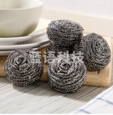 钢丝球、不锈钢清洁球，20个/包