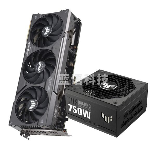 华硕【显卡+电源套装】TUF-RTX4060TI-O8G-GAMING显卡+TUF-GAMING-750G 金牌装弹手电源
