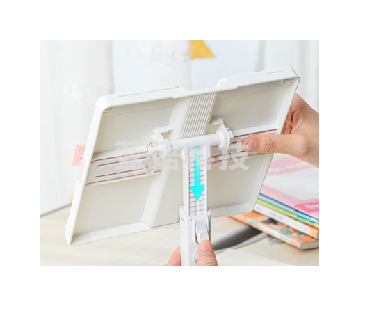 得力70531阅读架 阅读器 阅读支架(粉白)(只)