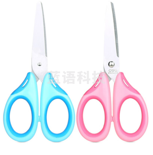 得力6068学生剪刀(混)