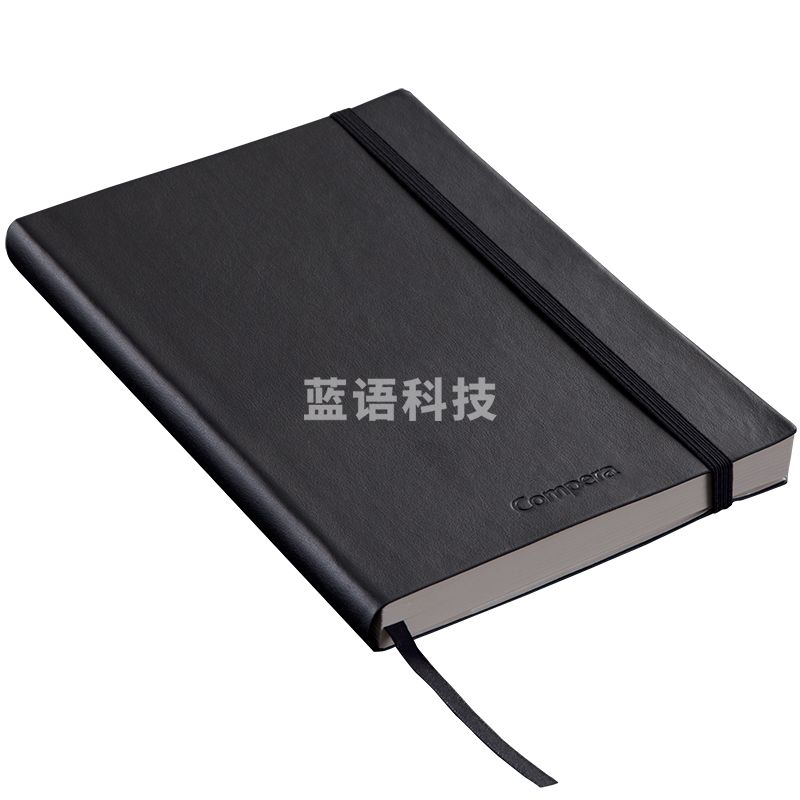 齐心 C8003 Compera 皮面笔记本 A6 146张(黑色)