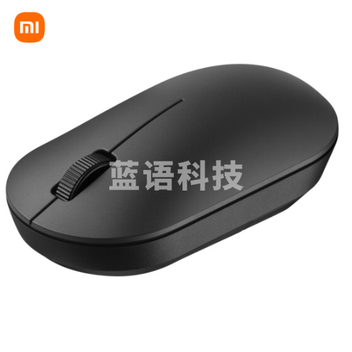 小米无线鼠标 Lite2 2.4GHz无线传输 办公鼠标 黑色 轻量化设计 握感舒适