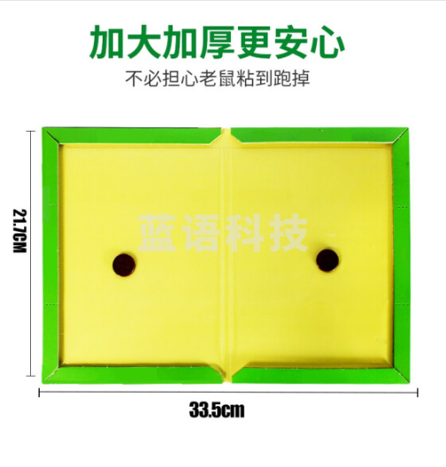 金大侠 老鼠胶粘鼠板老鼠贴捕鼠器10张