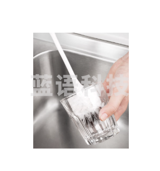 世家 长柄杯刷子双层刷毛刷奶瓶刷保温杯玻璃杯刷厨房洗杯刷