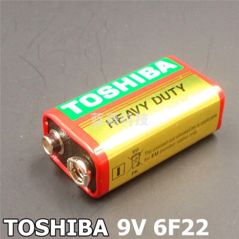 东芝 9V 碱性电池  6F22KG 可充电