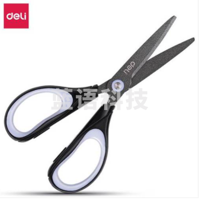 得力6055特氟龙剪刀(黑)