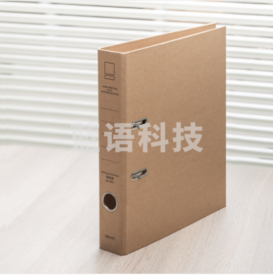 得力5912牛皮纸快劳夹(黄)(只)