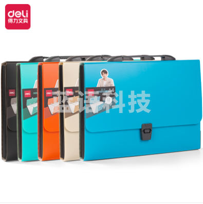 得力5880因为遇见你13格风琴包(混)(只)