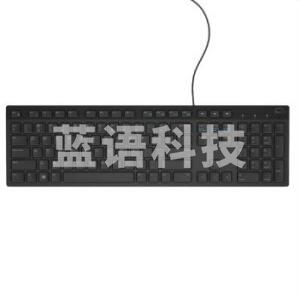 戴尔（DELL）KB216 有线键盘商务办公键盘（黑色）