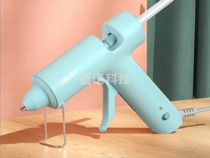 得力31401热熔胶枪10W(蓝色)(把)