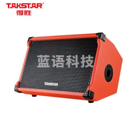 得胜/TAKSTAR OP-8 音箱   弹唱音箱广场舞音响 户外便携式音响 无线蓝牙拉杆音箱 橙色