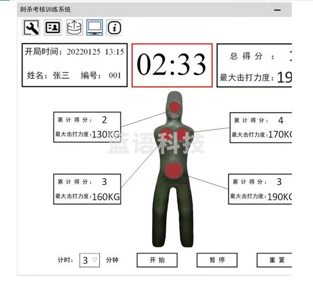 铂联安全（BOLIANANQUAN）刺杀假人考核训练系统