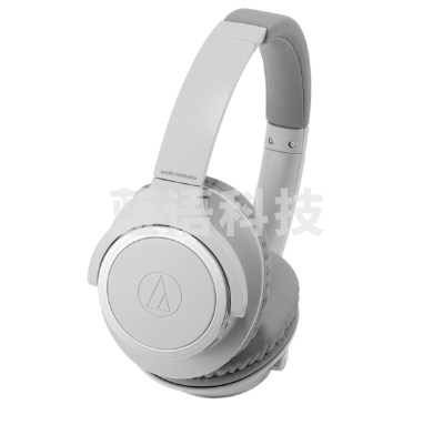 铁三角（Audio-technica）ATH-SR30BT 高解析长续航头戴蓝牙耳机 灰色