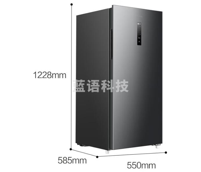 容声（Ronshen）155升风冷无霜立式冰柜家用一级能效电 脑控温冷藏冷冻抽屉式冷柜囤货小冰箱BD-155WRSY