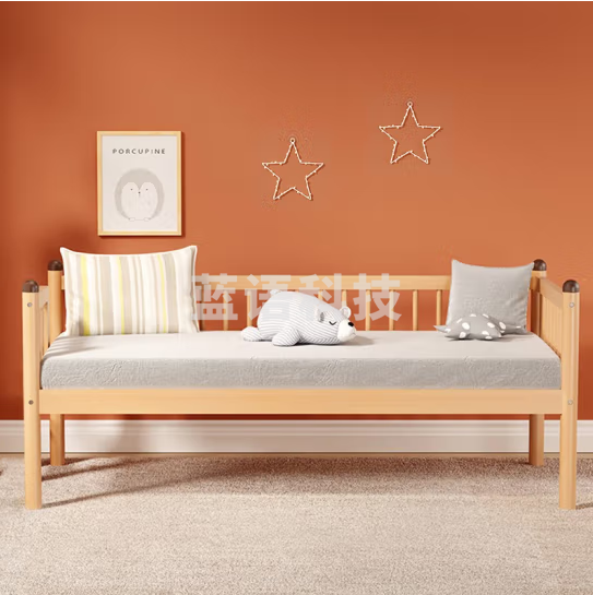 京东京造山毛榉木 拼接床 儿童床