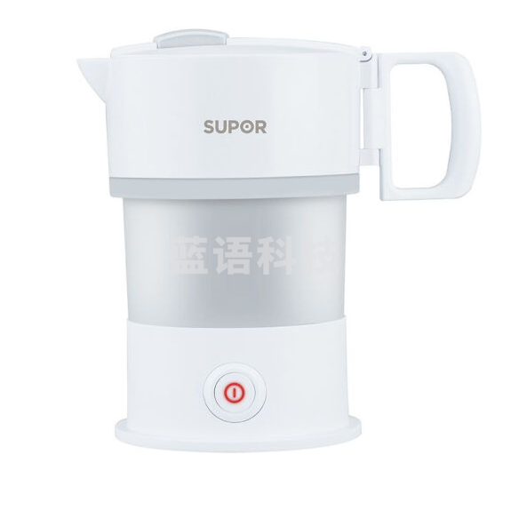 苏泊尔 (SUPOR) SW-06S01A 电热水壶 食品级硅胶 实时温显 0.6L折叠水壶