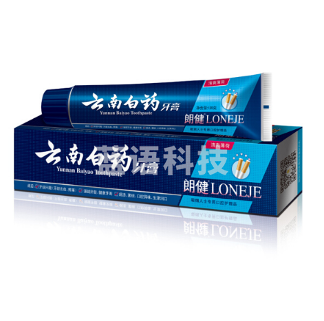 云南白药 120g 清爽薄荷香型朗健牙膏