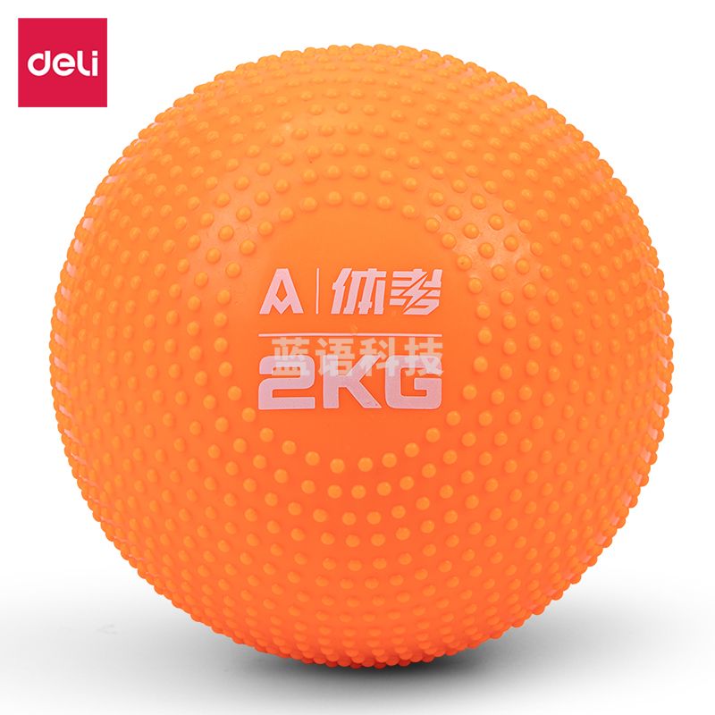 安格耐特(Agnite) FT300-1_2kg免充气实心球(橙)(个)