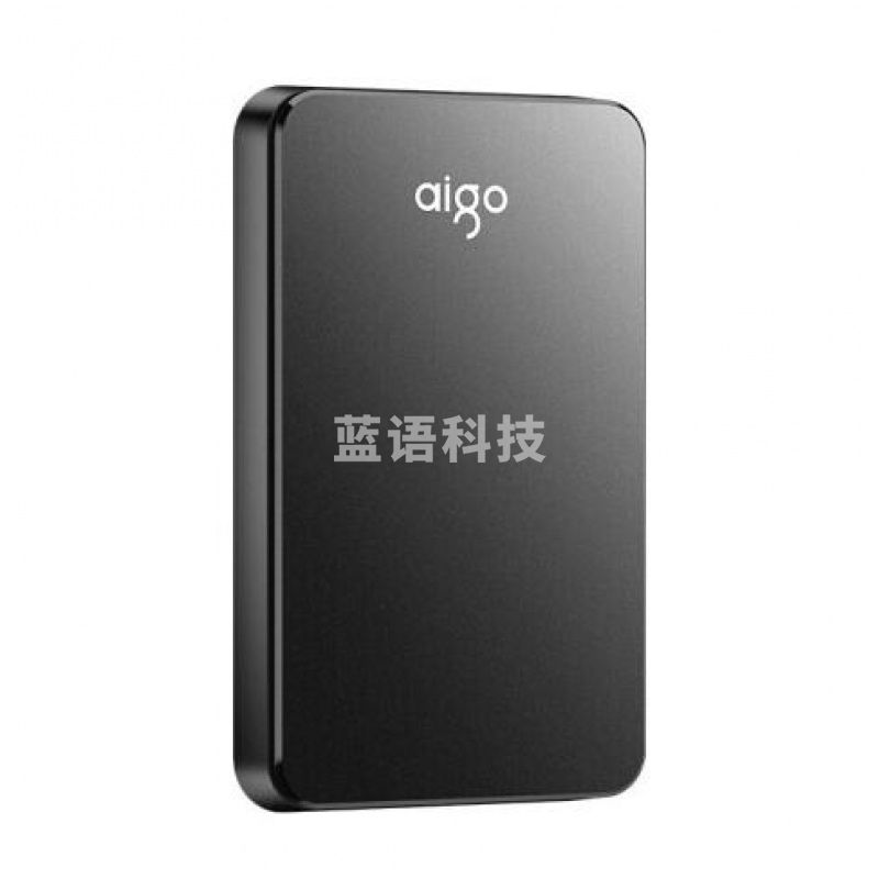 爱国者 (aigo) 500GB USB3.0 移动硬盘 HD809 黑色 稳定高速传输 简约设计 睿智之美 商务便携