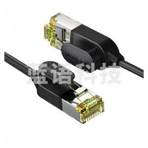 绿联 UGREEN NW149 七类网线 CAT7类八芯双绞纯铜镀金双屏蔽万兆网络跳线 3米