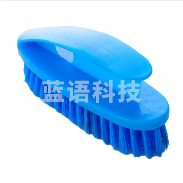 巨联(JULIAN) 带柄塑料刷子 多功能刷 功能塑料软毛洗衣刷 强力清洁刷子 带把洗衣服的刷子 10个/盒