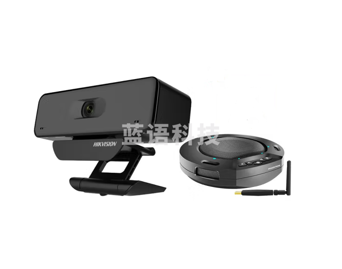 海康威视 视频会议摄像头1080P 全向麦克风系统 高清远程直播视频会议设备套装 【30㎡高配套装】4K超清+无线麦克风