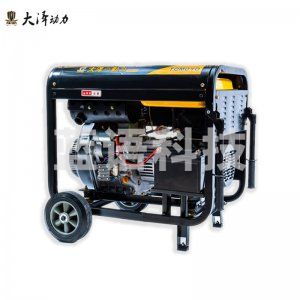 大泽动力 TO7900ET 柴油发电机 开架式单缸风冷发电机 7kw单相电220V高原款(海拔3KM用)