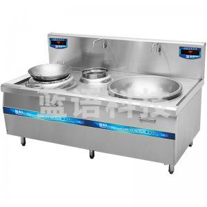 圣托(Shentop) STC-G2200 凹型电磁炉 大功率电炉灶 酒店食堂饭店电灶台 小炒加大炒组合灶