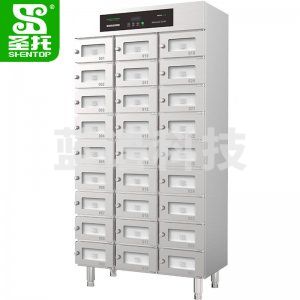 圣托(Shentop) YTP432-R27 独立室消毒柜 大型304不锈钢格子保洁柜 单位员工用消毒碗柜