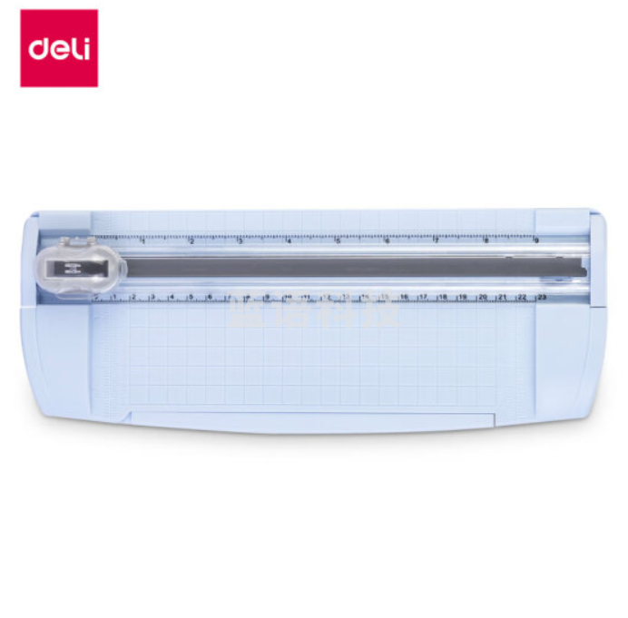 得力TD801多功能A5切纸刀(蓝色)(切纸刀/把)