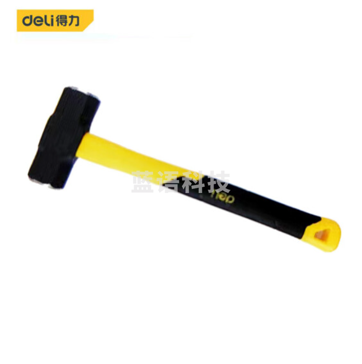 得力 DL447002 纤维柄八角锤-2LB