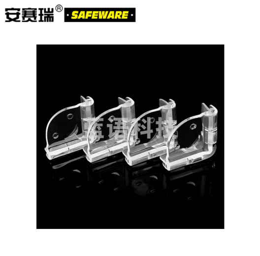 安赛瑞 L型透明防撞护角(20个装)42×42×20mm 安全笑脸防护桌角 12242