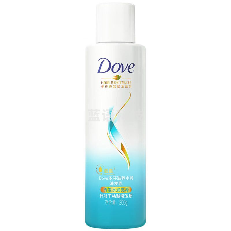 多芬(Dove)滋养水润洗发乳 200g 滋润修护干枯烫染受损发质 洗发水洗发露