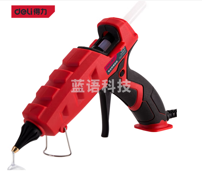 得力 DL408100热熔胶枪(红)100W