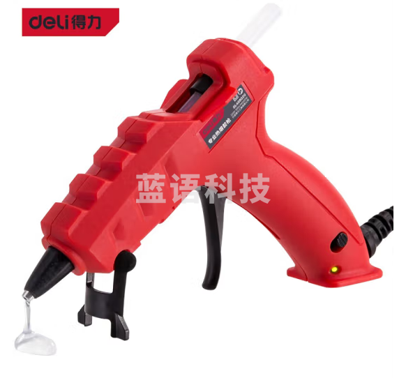 得力 DL408040热熔胶枪(红)40W