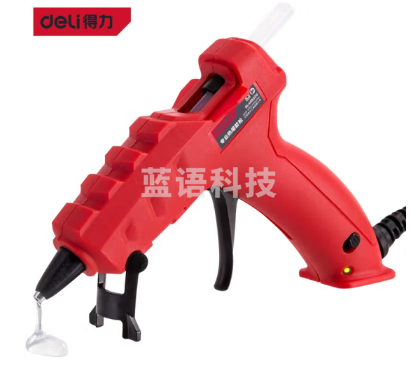 得力 DL408020热熔胶枪(红)20W