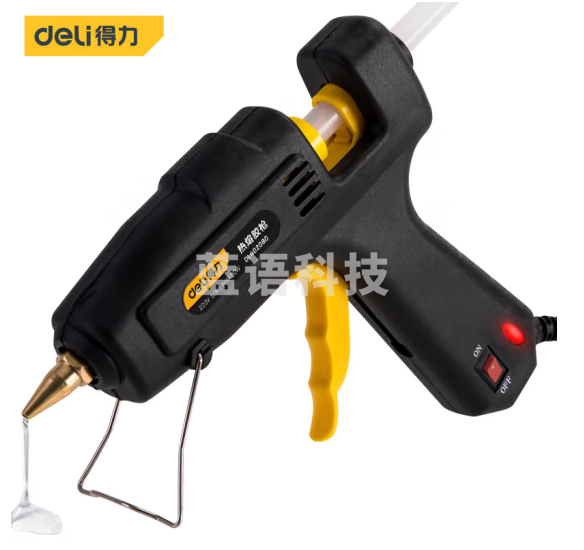 得力 DL402080热熔胶枪(黑)80W