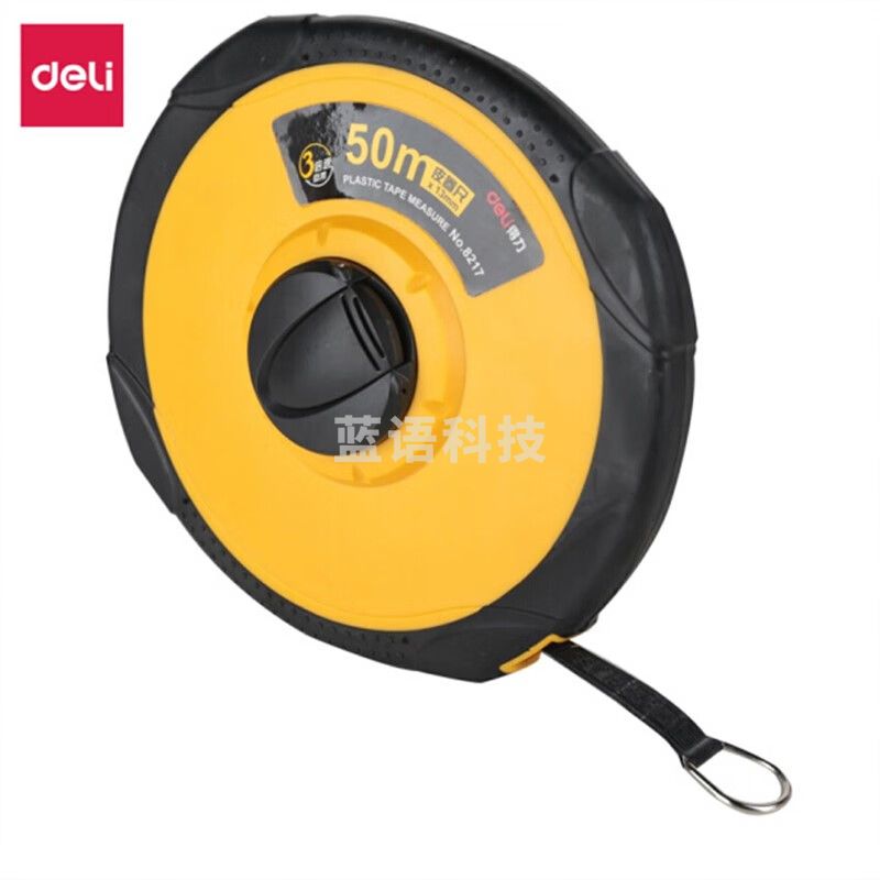 得力(deli)得力(deli)50m测量精准变速皮卷尺/软皮尺50米/工程测量尺 8217
