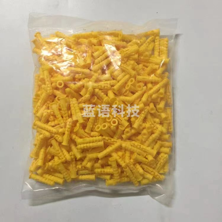 尼龙胀钉 6*30mm 塑料膨胀管螺栓膨胀螺丝 100个/包