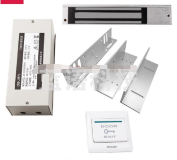 得力(deli)门禁机配件 单开上下有边框玻璃门、木门铁门适用13726