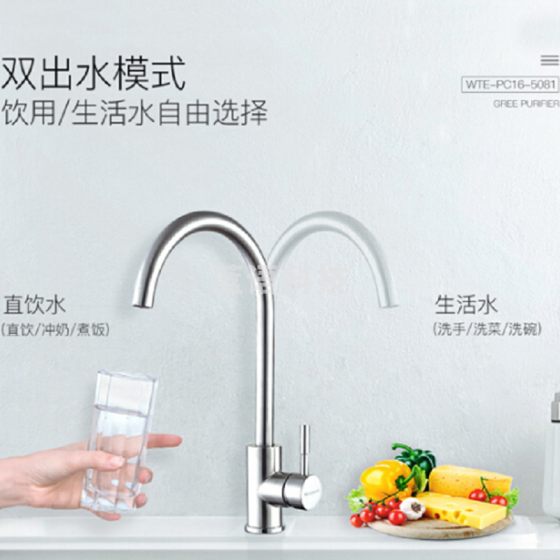 格力净水机WTE-PC8-5051配前置WTE-QZGLQ04 净水器