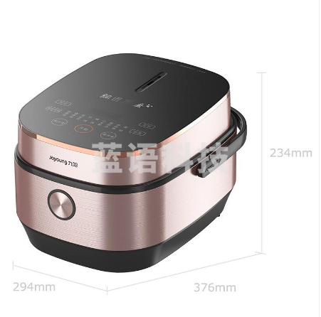 九阳 F-40FY5 家用智能电饭锅 4L 香槟金色