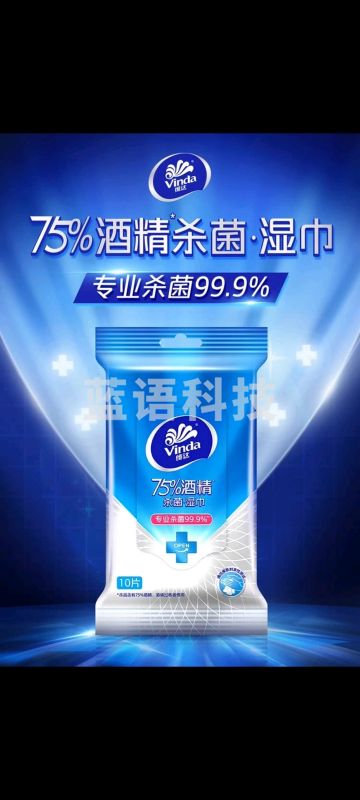 维达 VW1031A 10片酒精卫生湿巾