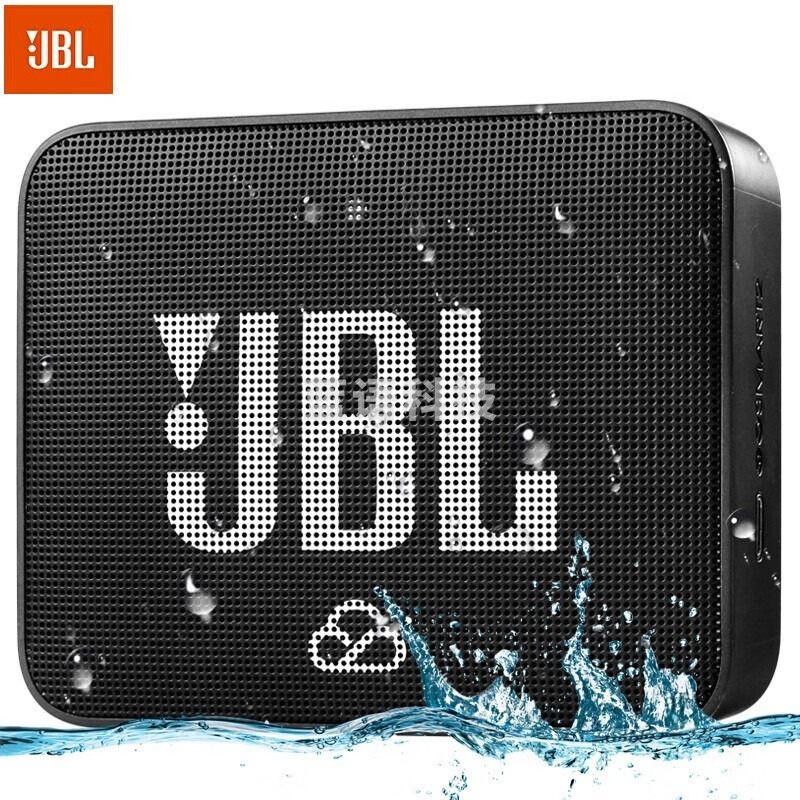 JBL GO2 音乐金砖SMART无线智能音响 便携式蓝牙音箱 低音炮防水户外 迷你音响 语音助手 黑色