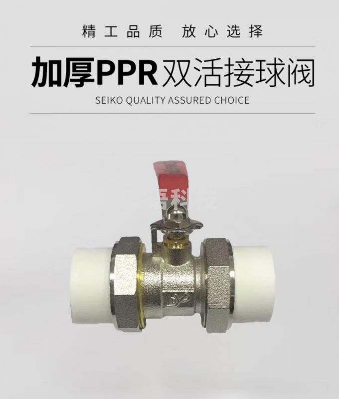PPR球阀截止阀1寸新