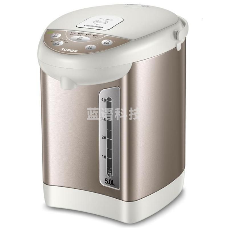 苏泊尔(SUPOR)SW-50T60A 电热水瓶 电热水壶烧水壶 5L容量 多段温控电水壶 双层防烫 304不锈钢开水壶