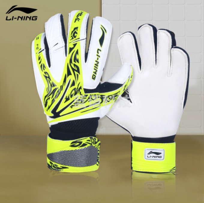 李宁足球守门员手套