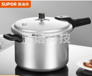 苏泊尔(SUPOR) 高压锅压力锅铝合金多容量加厚快煮防爆多保险燃气明火专用 24cm【7.5L 适合3-5人】YL243H2