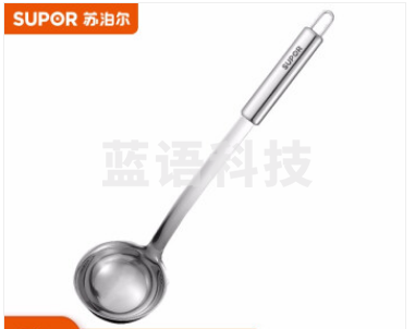 苏泊尔(SUPOR)厨房家用不锈钢汤勺 KT03C2