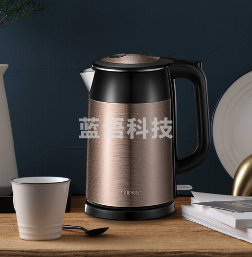 苏泊尔(SUPOR)电水壶热水壶 1.7L全钢无缝双层防烫